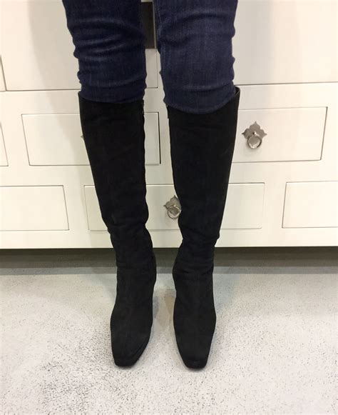 gucci suede tall boots.